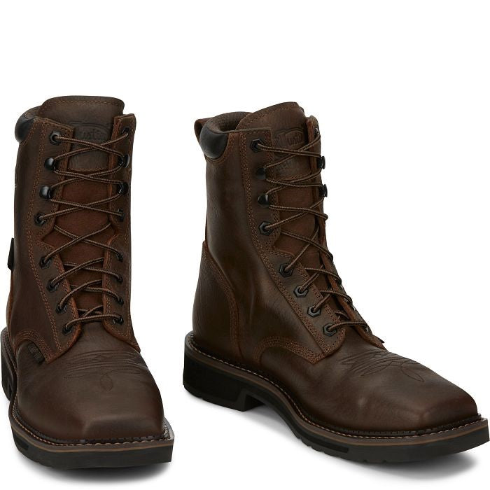 Justin men's driller store boots