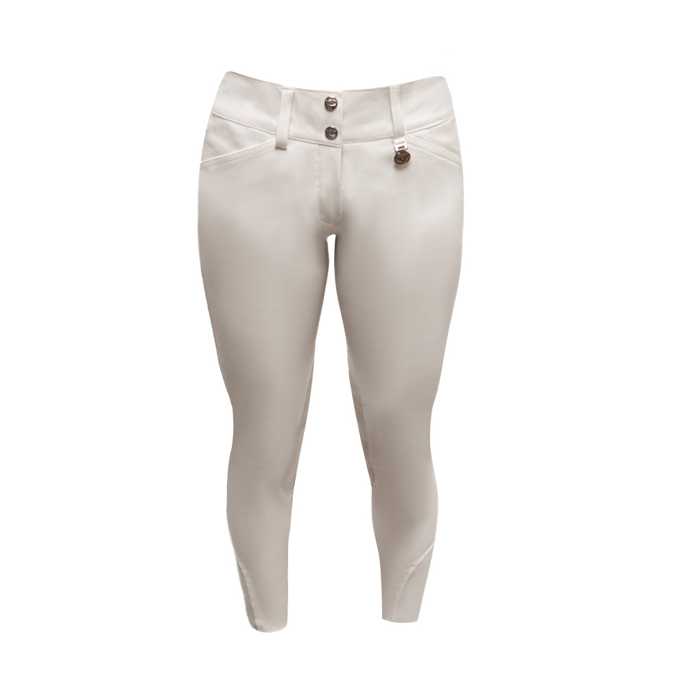 TuffRider White Ladies Knee Patch Breeches