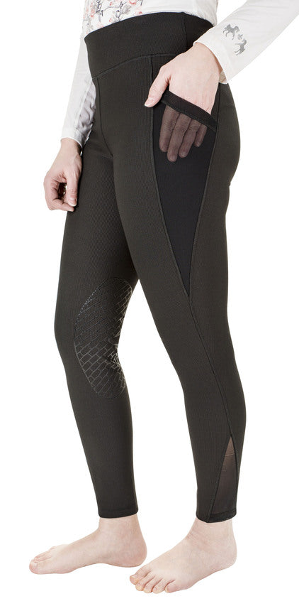 TuffRider LADIES CLASSIC RIBBED TIGHTS