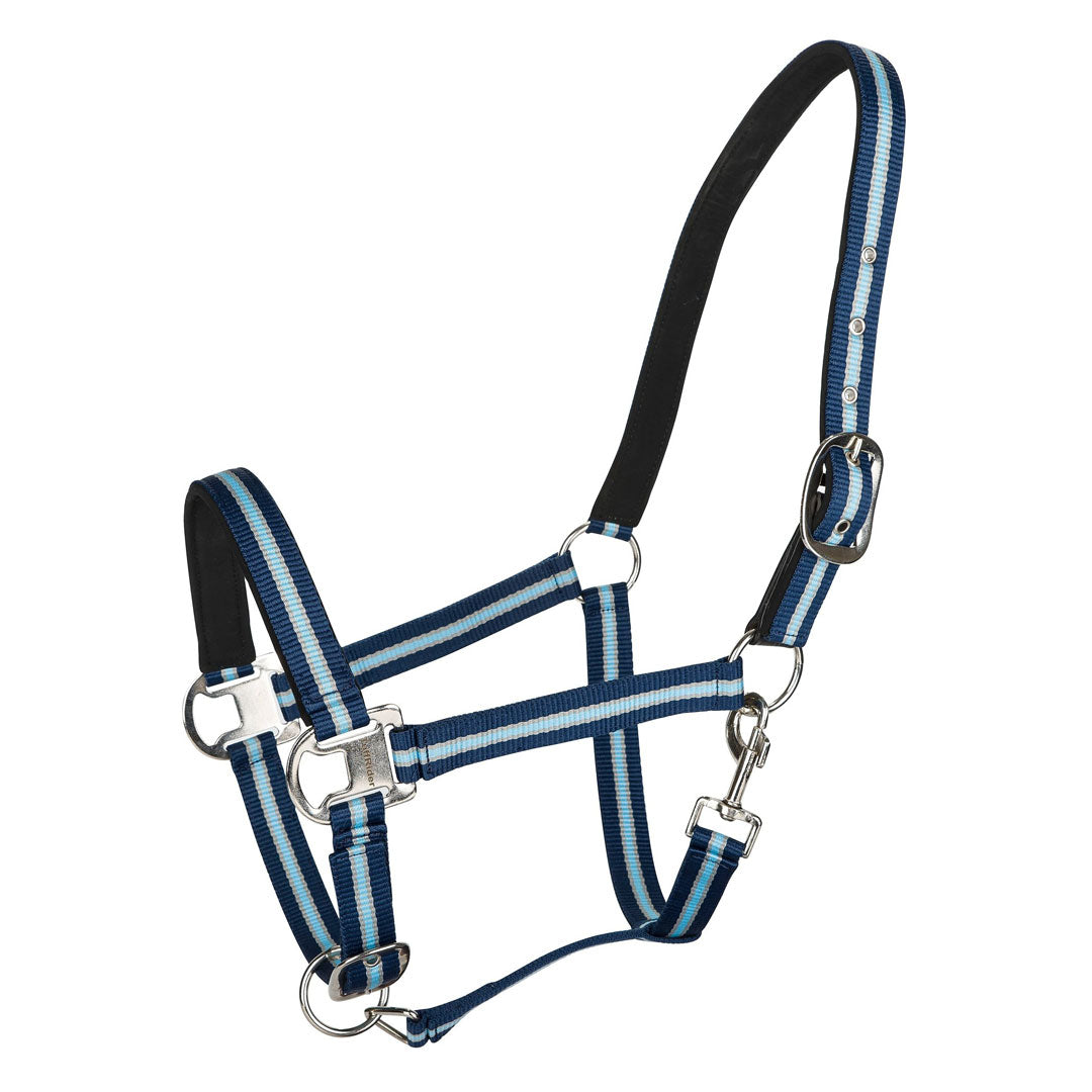 TuffRider Adjustable Nylon Breakaway Halter w/ Padded Crown and Nickel Hardware