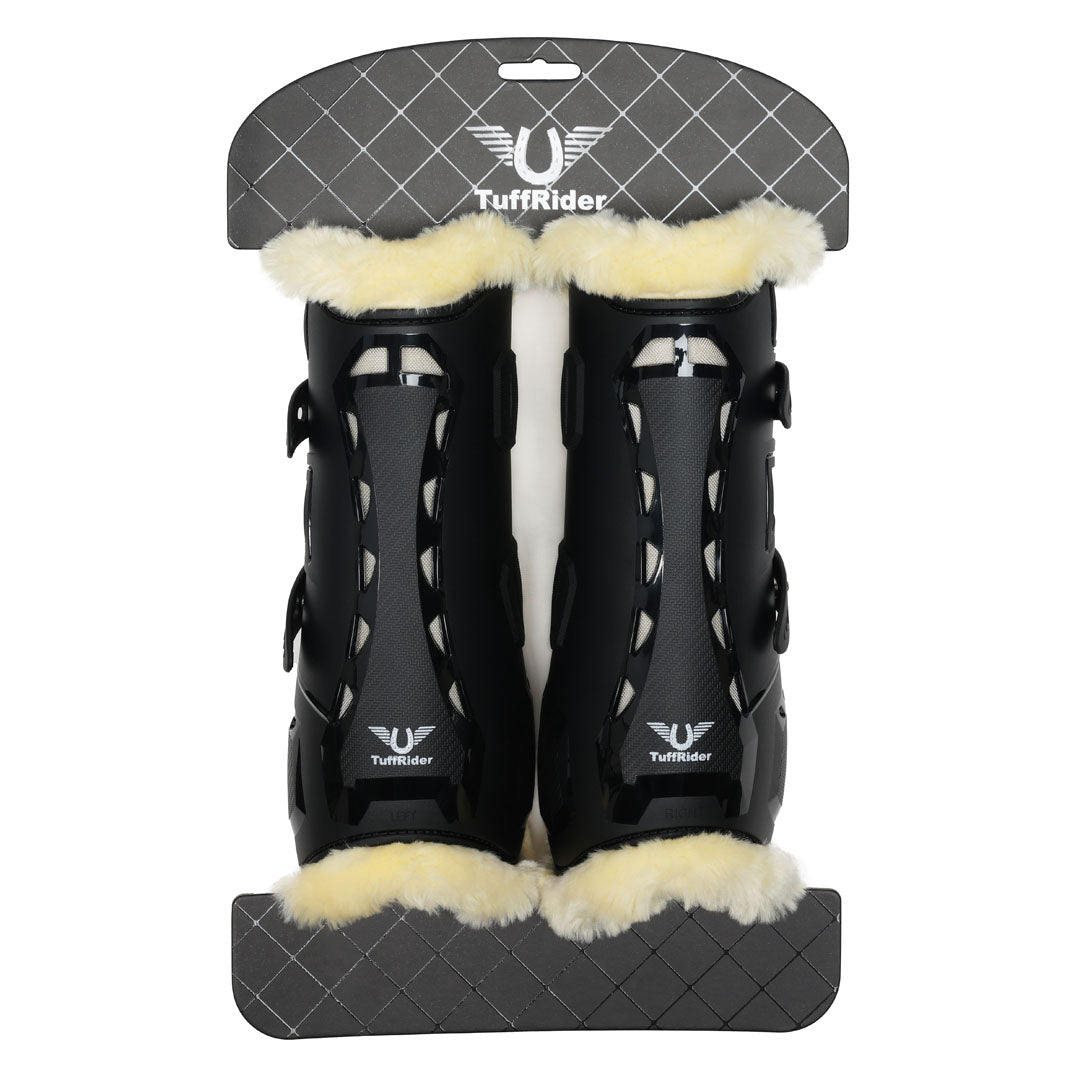 TuffRider Airflow Iron Man Sherpa Fleece Tendon Boots