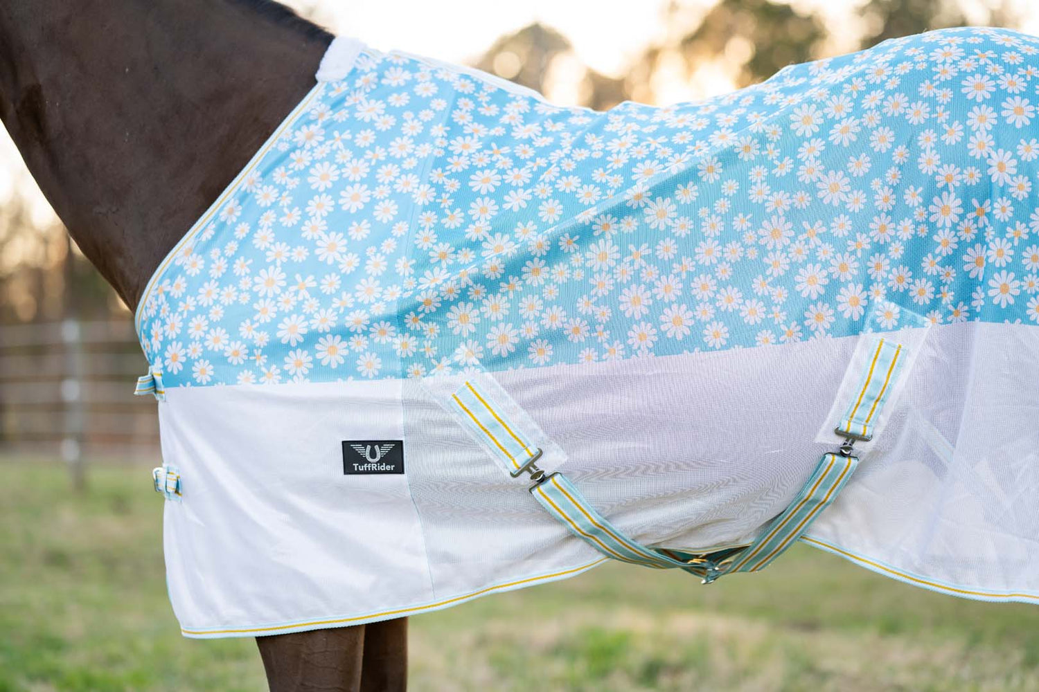 TuffRider Comfy Plus Daisy Print Fly Sheet