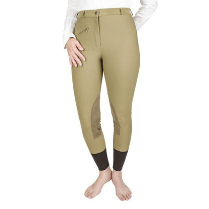 TuffRider Ladies Ribb Knee Patch Breeches