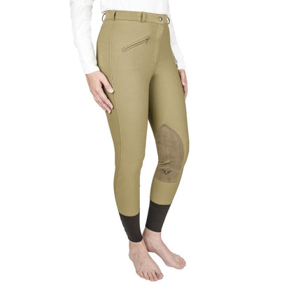 TuffRider Ladies Ribb Knee Patch Breeches