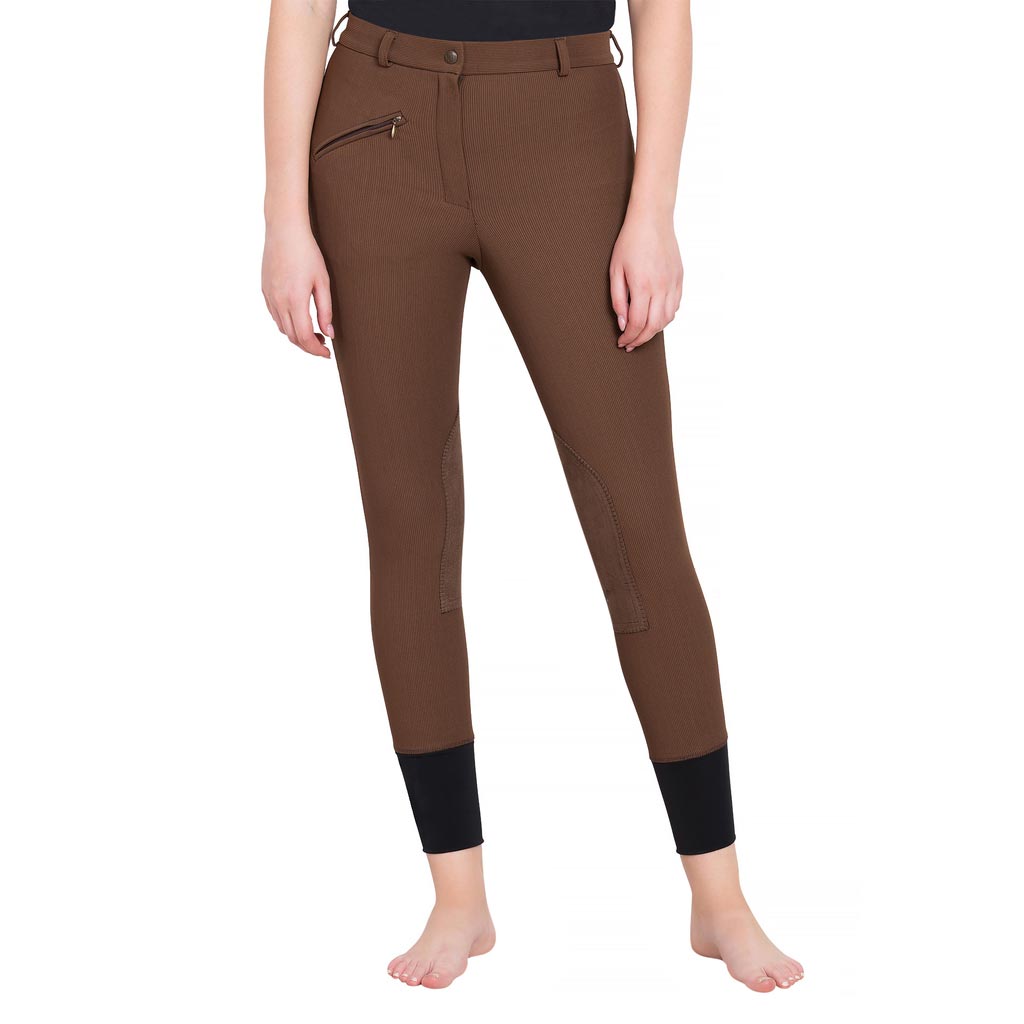 TuffRider Ladies Ribb Knee Patch Breeches