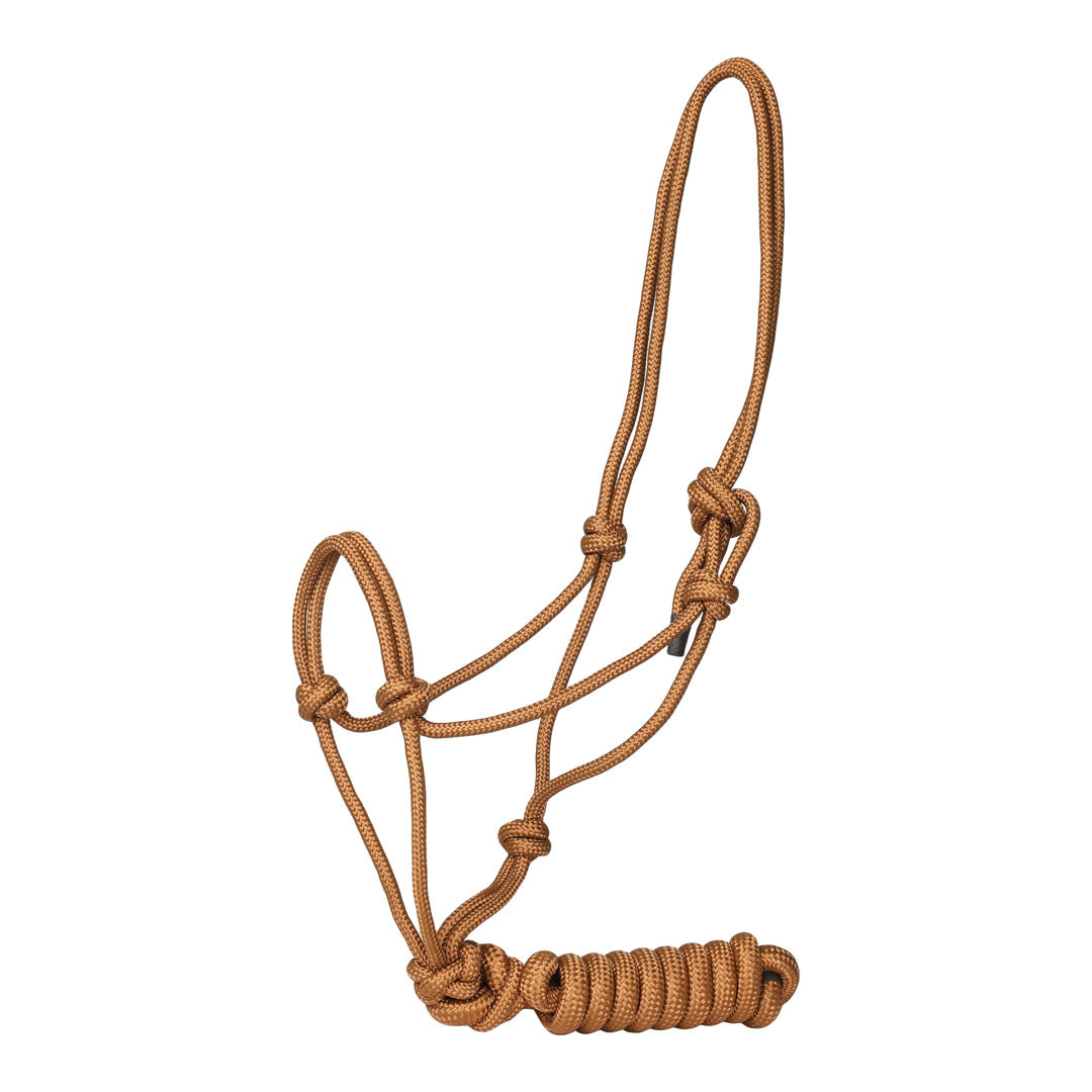 TuffRider Rugged Rope Halter with matching 6 foot lead