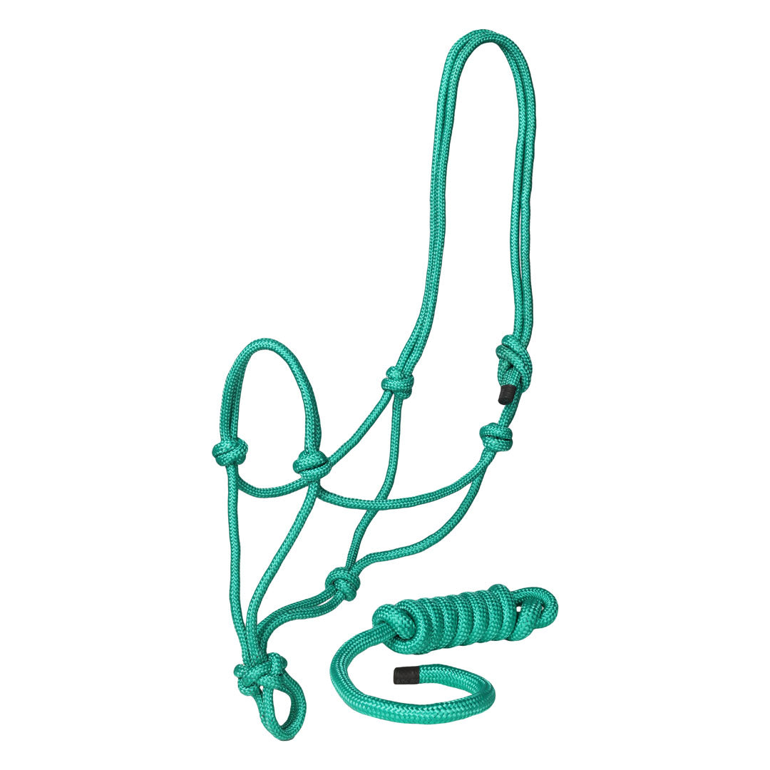 TuffRider Rugged Rope Halter with matching 6 foot lead