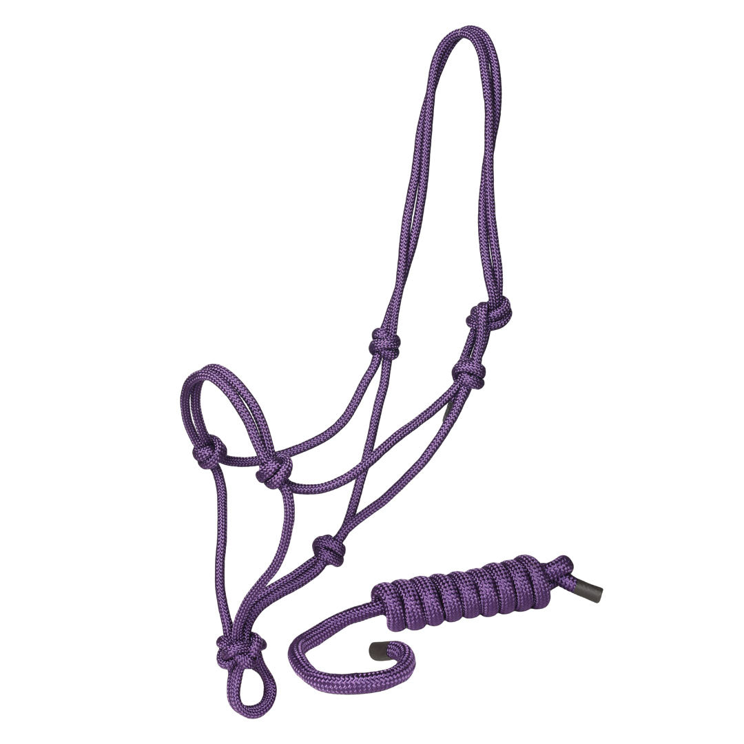 TuffRider Rugged Rope Halter with matching 6 foot lead