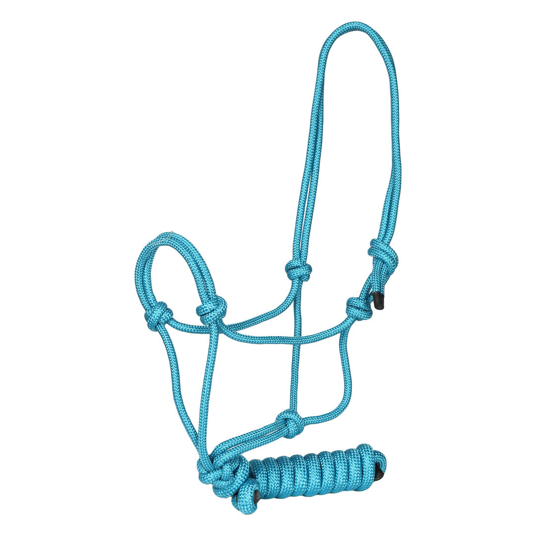 TuffRider Rugged Rope Halter with matching 6 foot lead