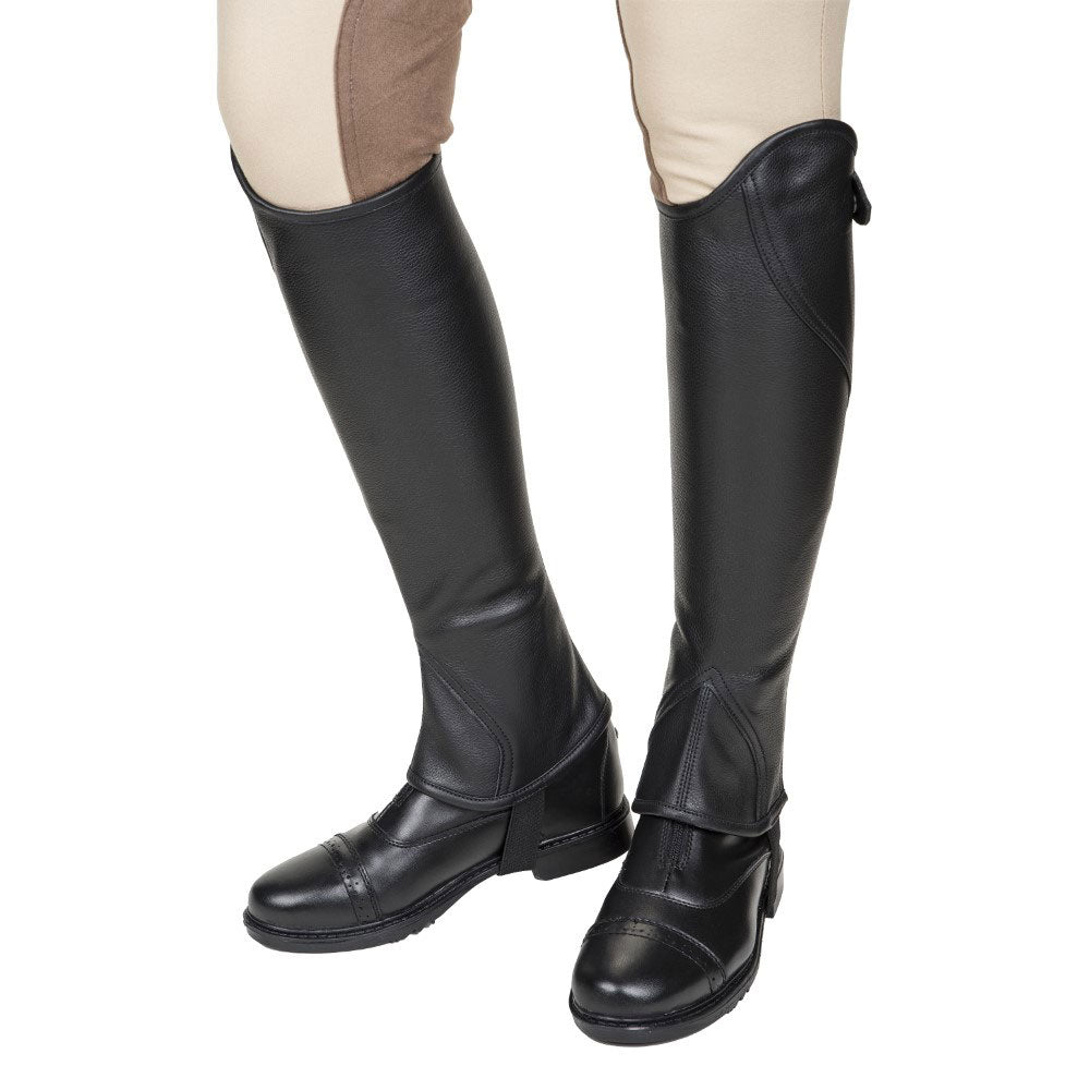 TuffRider Ladies Belmont Leather Half Chaps