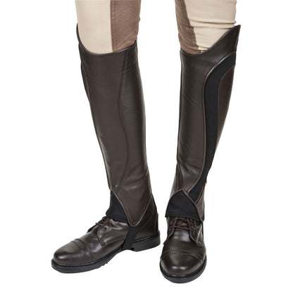 TuffRider Ladies Derby Leather Half Chaps