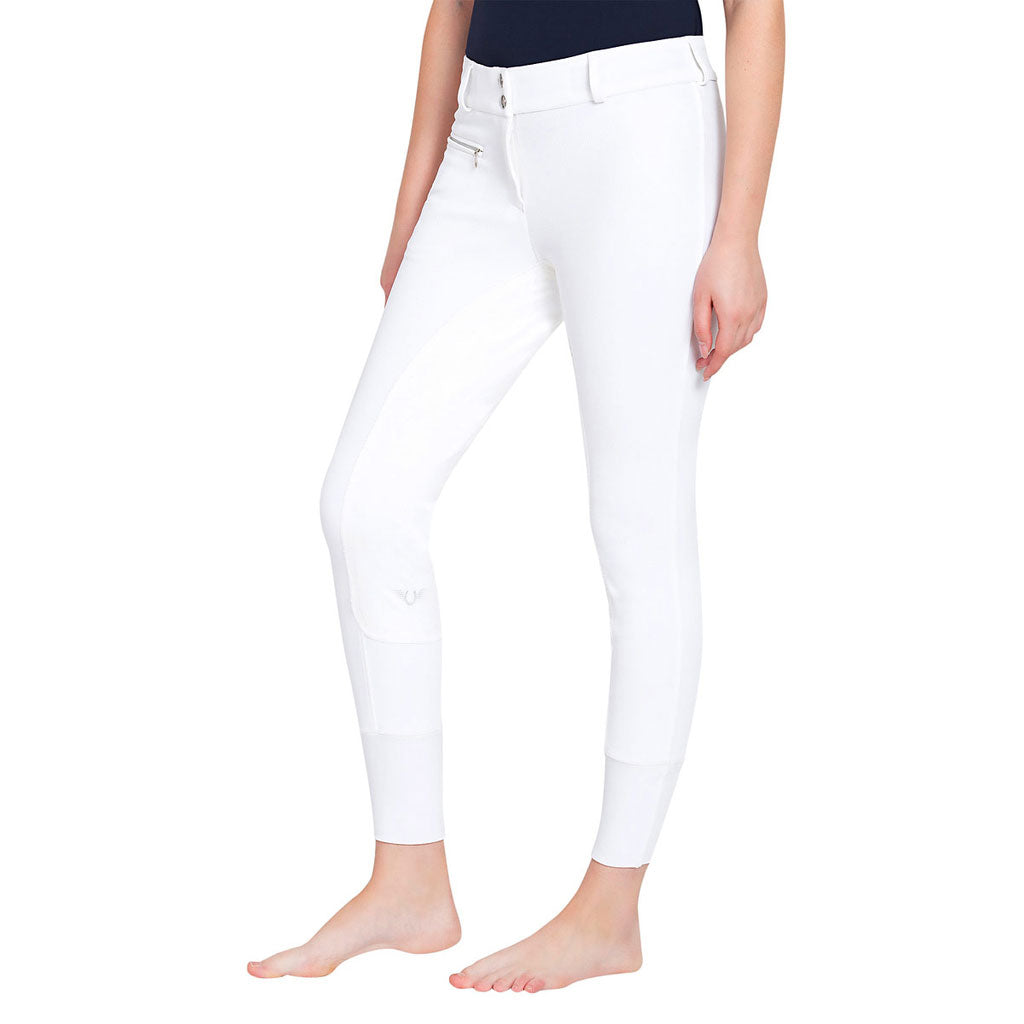 TuffRider Ladies Ribb Lowrise Wide Waistband Full Seat Breeches