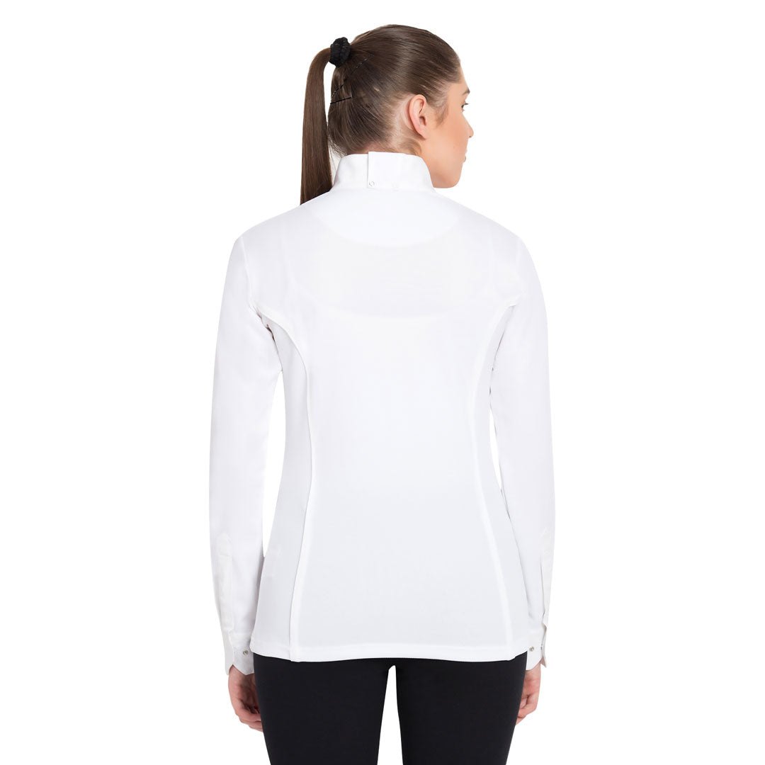 TuffRider Ladies Kirby Kwik Dry Long Sleeve Show Shirt