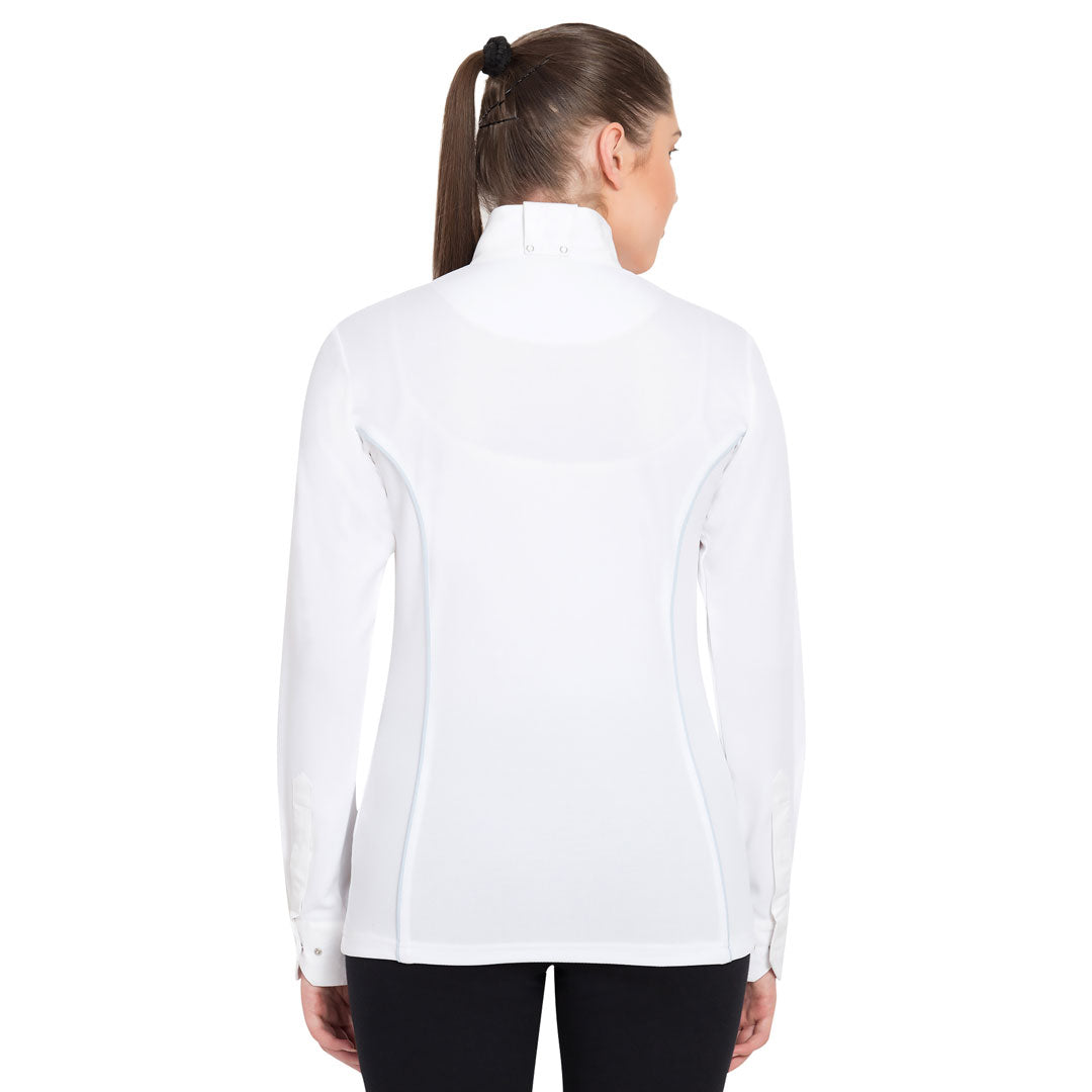 TuffRider Ladies Kirby Kwik Dry Long Sleeve Show Shirt