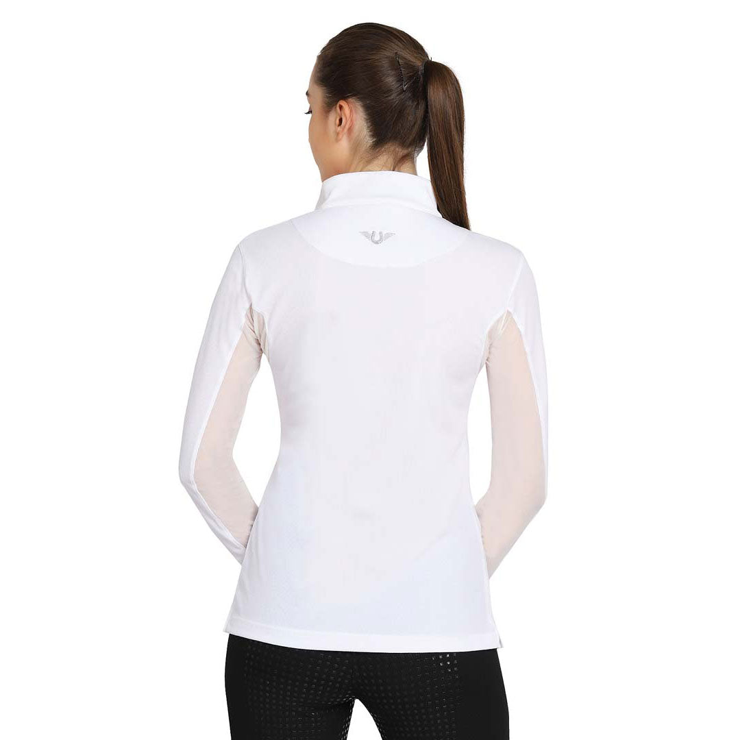 TuffRider Ladies Ventilated Technical Long Sleeve Sport Shirt