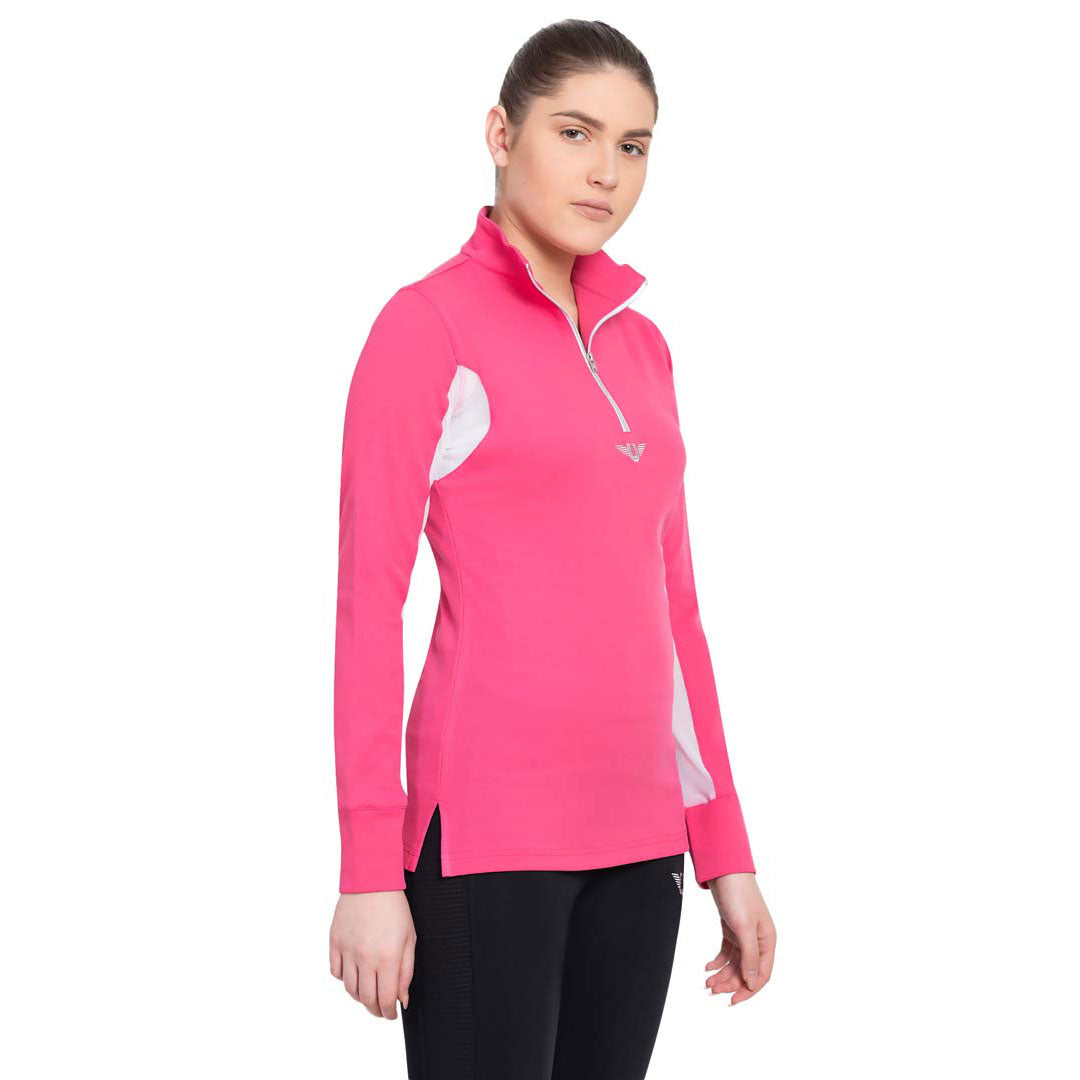 TuffRider Ladies Ventilated Technical Long Sleeve Sport Shirt