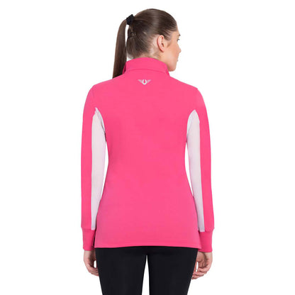 TuffRider Ladies Ventilated Technical Long Sleeve Sport Shirt