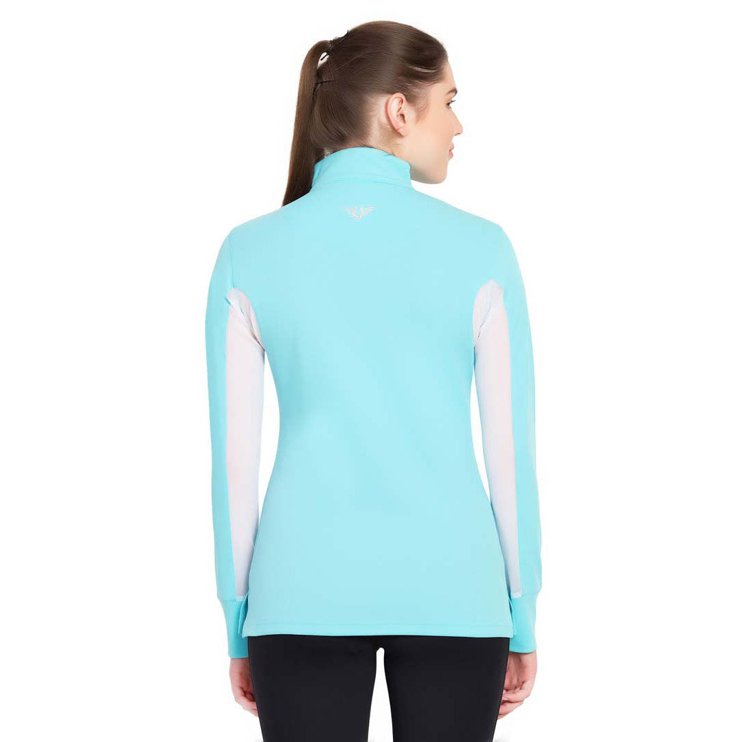 TuffRider Ladies Ventilated Technical Long Sleeve Sport Shirt