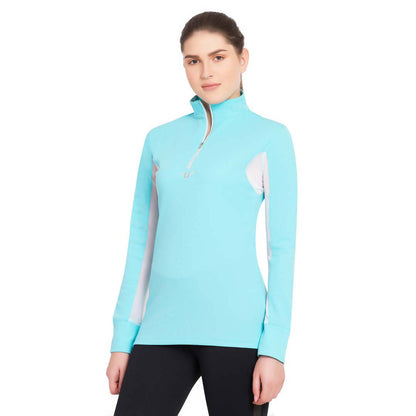 TuffRider Ladies Ventilated Technical Long Sleeve Sport Shirt