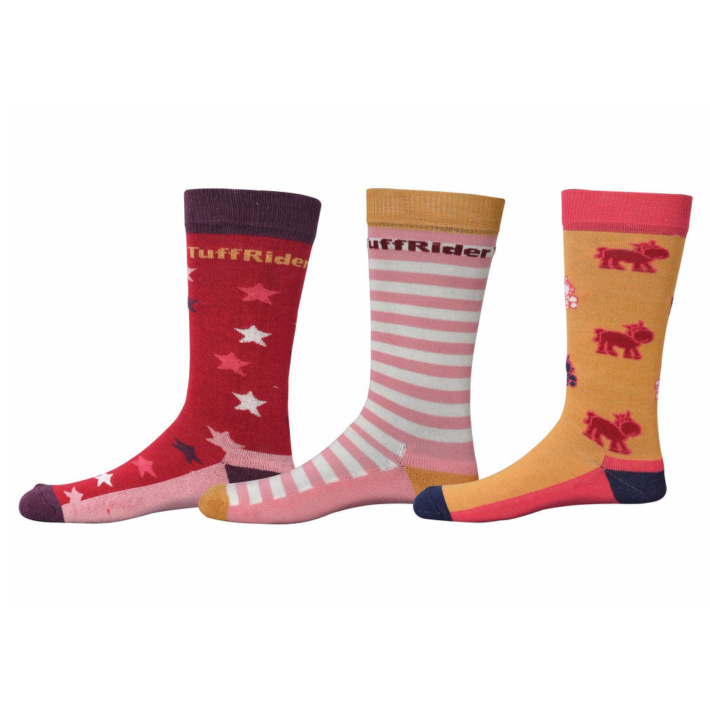 TuffRider Philip Kids Socks - 3 Pack