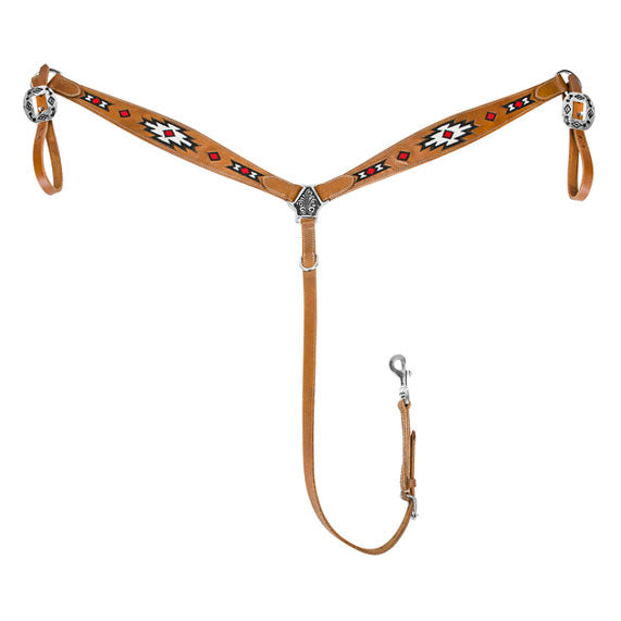 TuffRider Western Beaded Inlay Breast Collar