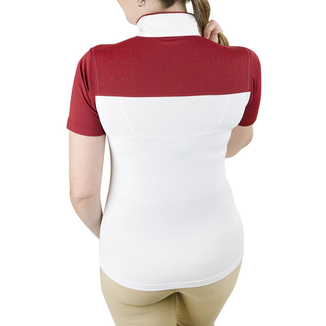 Equine Couture Ladies Magda Equicool Short Sleeve Show Shirt