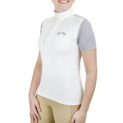 Equine Couture Ladies Magda Equicool Short Sleeve Show Shirt