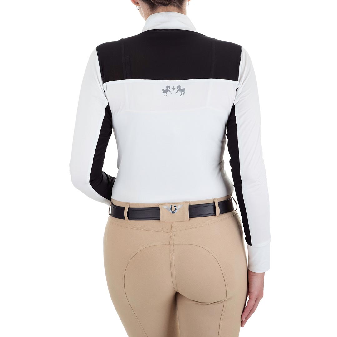 Equine Couture Ladies Nicolette Equicool Long Sleeve Show Shirt