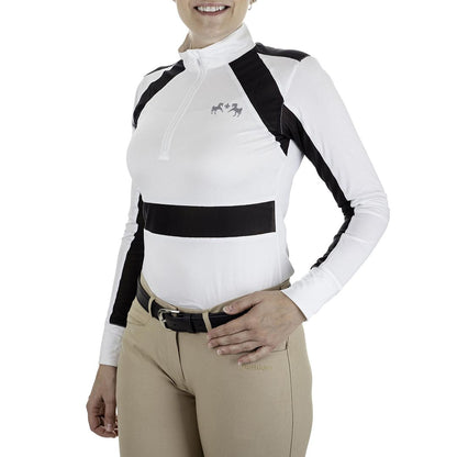 Equine Couture Ladies Nicolette Equicool Long Sleeve Show Shirt