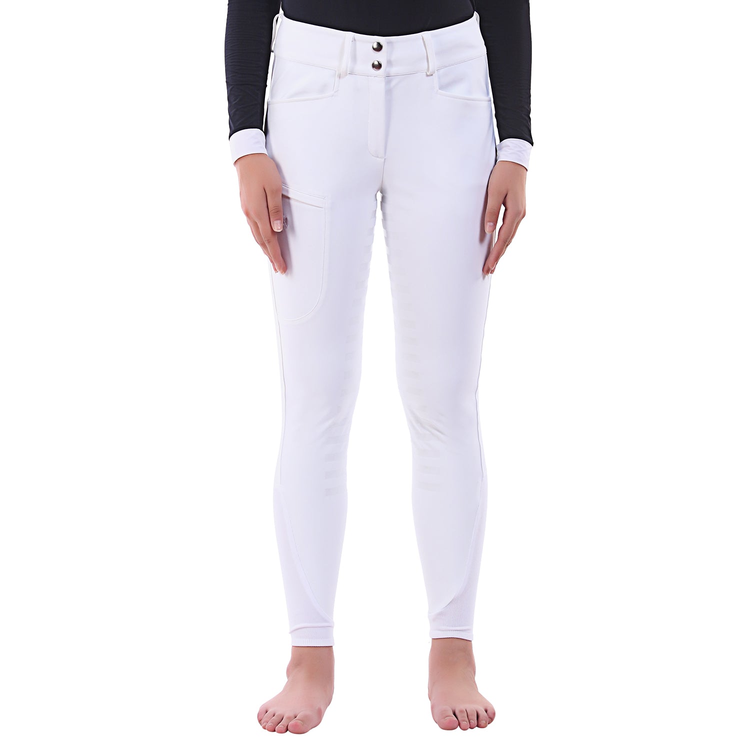 Equine Couture Ladies Techno Extended Knee Patch Breeches