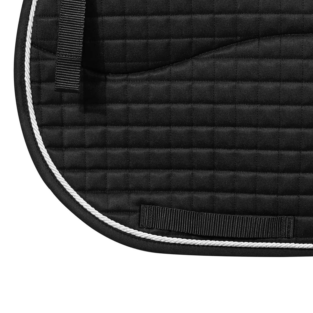 Equine Couture Regal Saddle Pad with White Sherpa Fleece and CoolMax lining