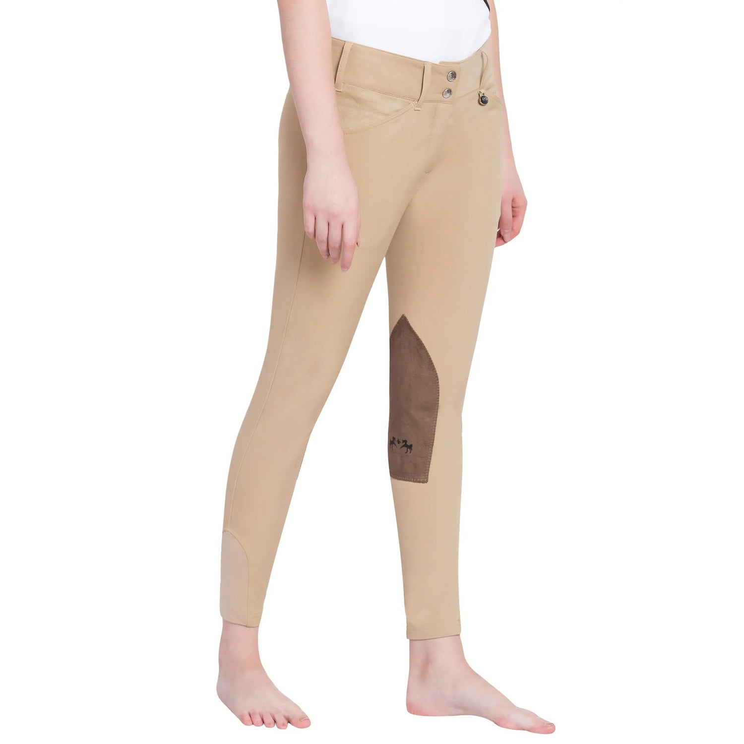 Equine Couture Ladies Coolmax Champion Knee Patch Breeches