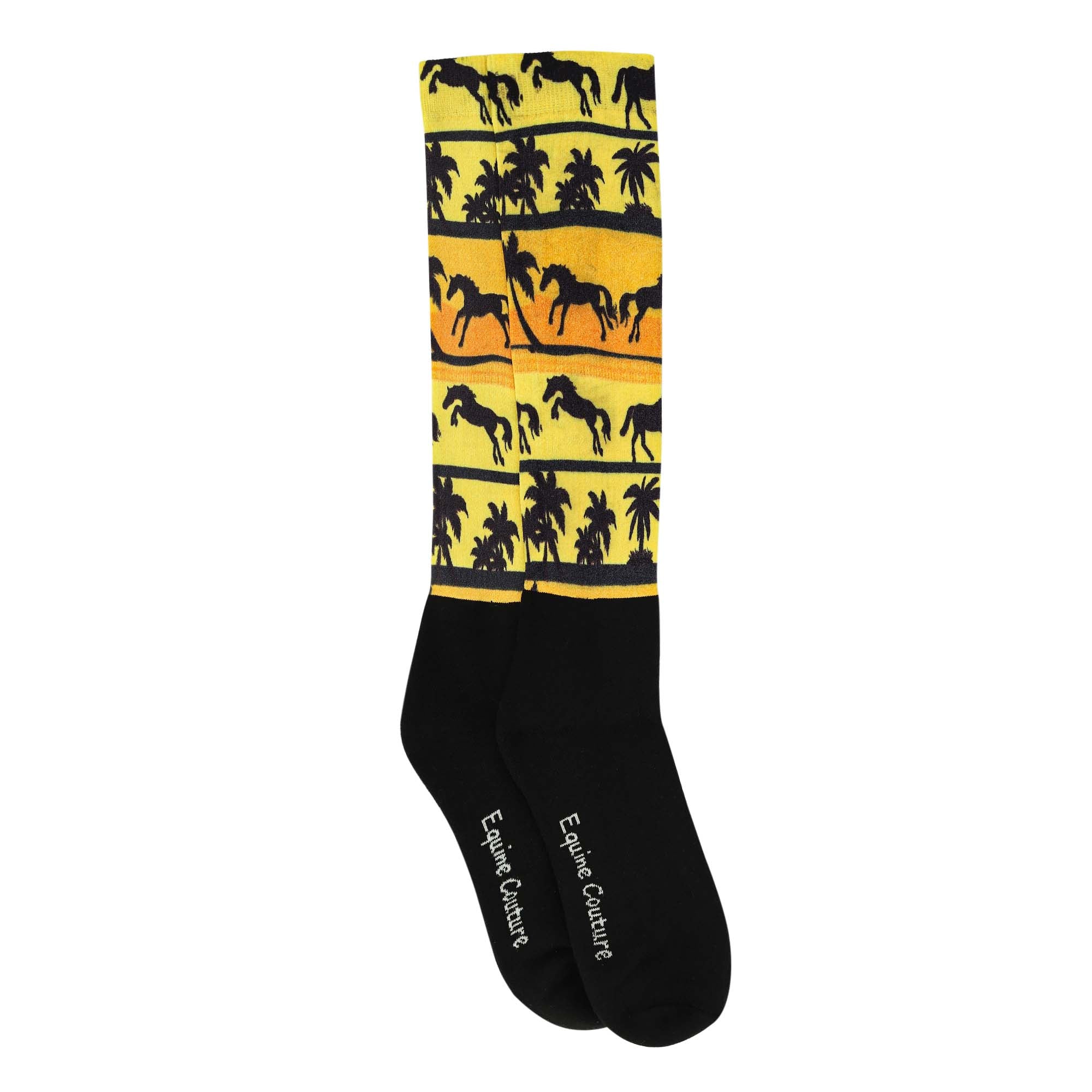 Equine Couture Ladies OTC Boot Socks- Ocala Sunrise