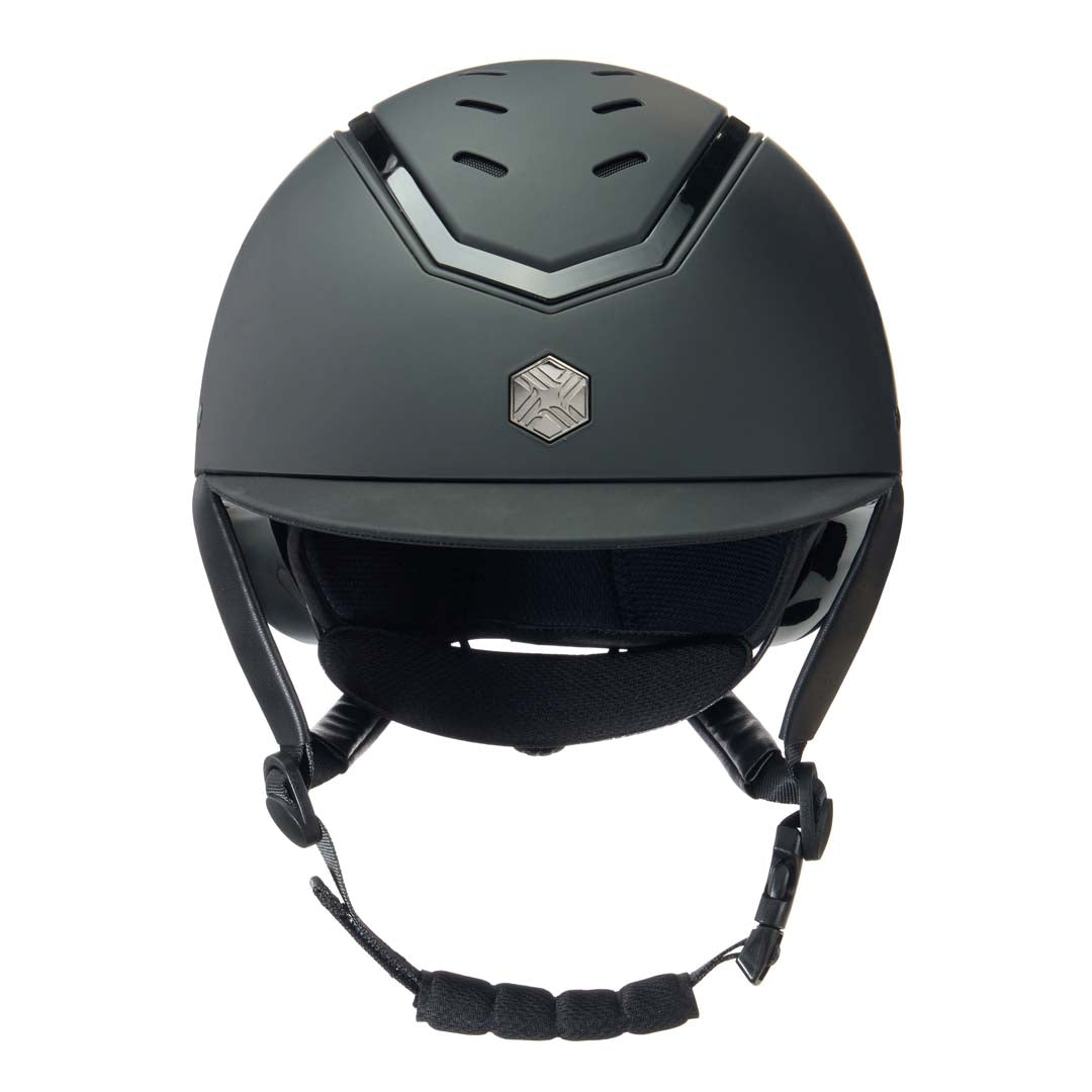 Charles Owen EQx Kylo Helmet-black matte/black gloss