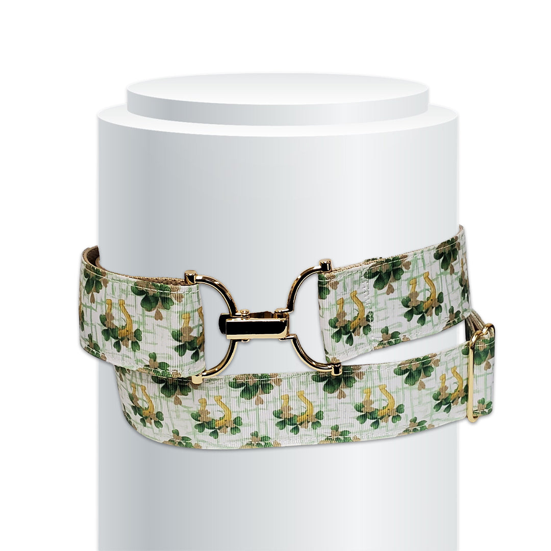 EquiParent In the Loop Lucky Clover Belt