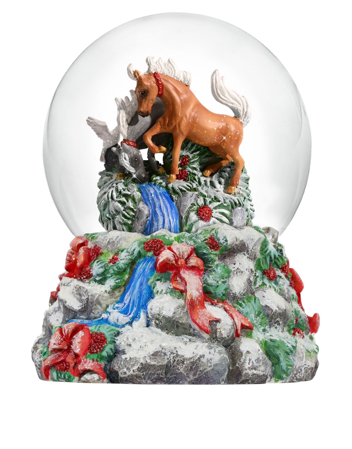 Breyer Winter Soodland - Musical Sno Glob