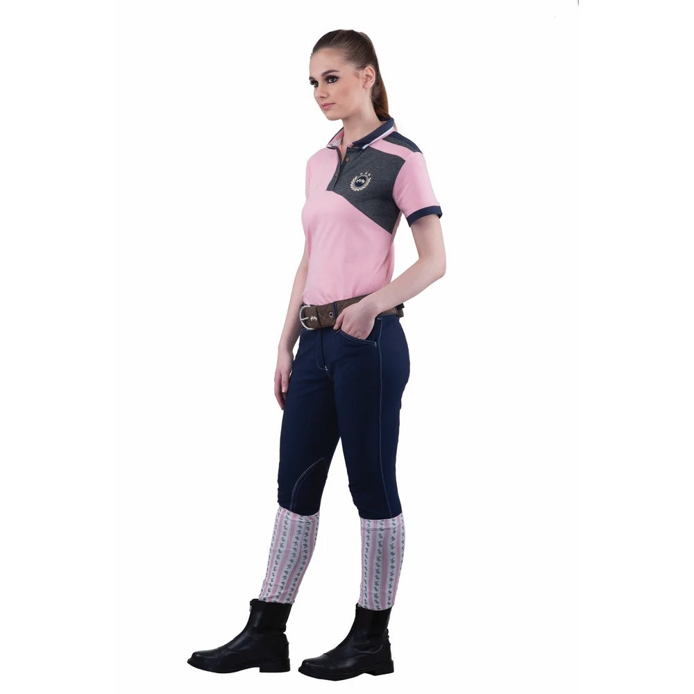 Equine Couture Ladies Sportif Natasha Knee Patch Breeches