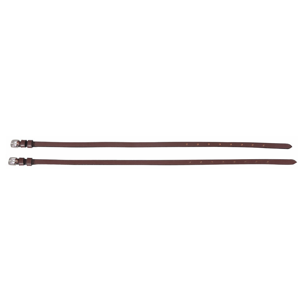 Henri de Rivel Leather Spur Straps with Plain Buckle