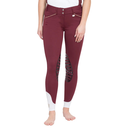 George H Morris Ladies Add Back Silicone Knee Patch Breeches