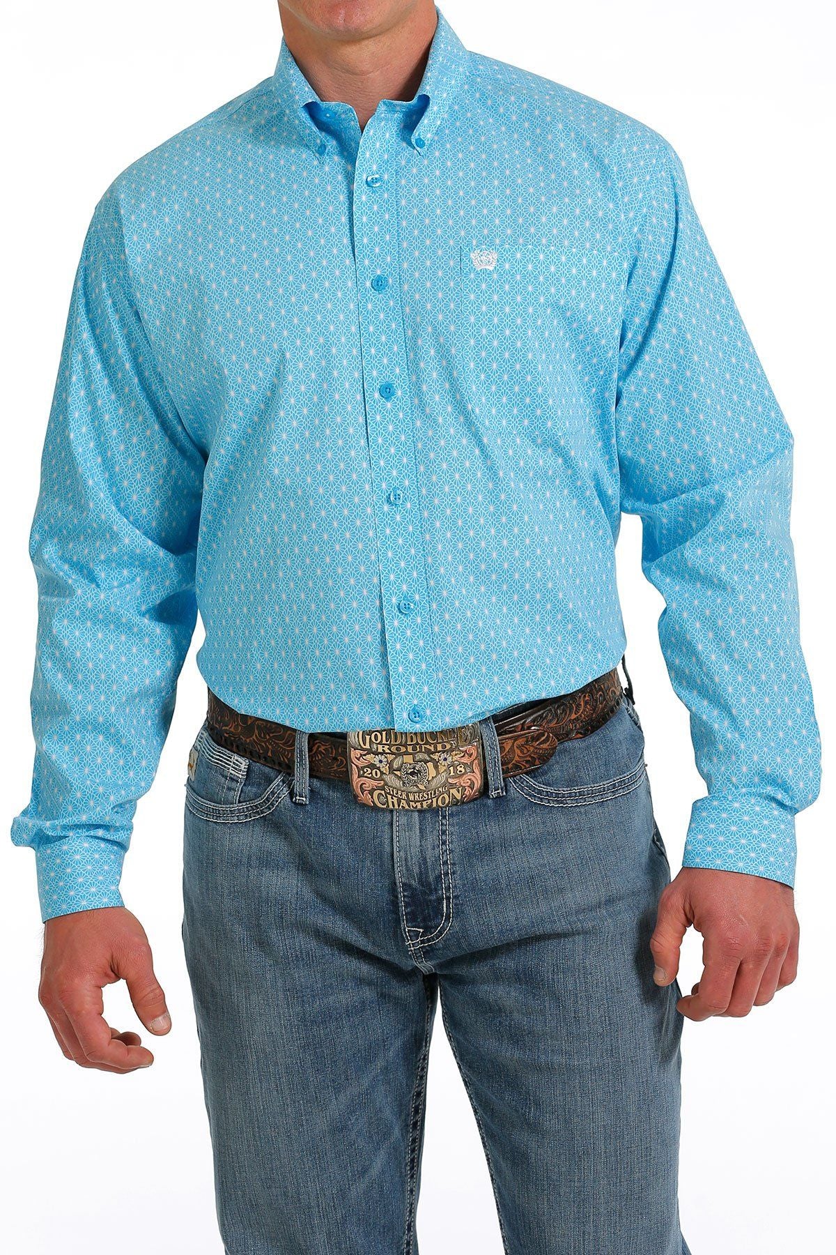 Cinch Men's Classic Long Sleeve Printed Shirt - Breeches.com