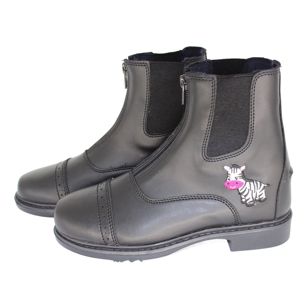 TuffRider Starter Zebra Paddock Boots for Children