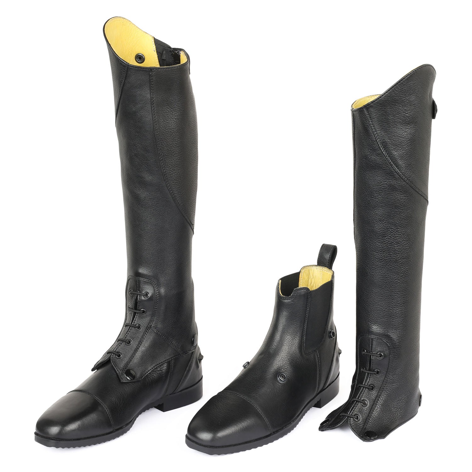 The Hinterland TuffRider Ladies Convertible Riding Boots – Use as Paddock or Tall Boots