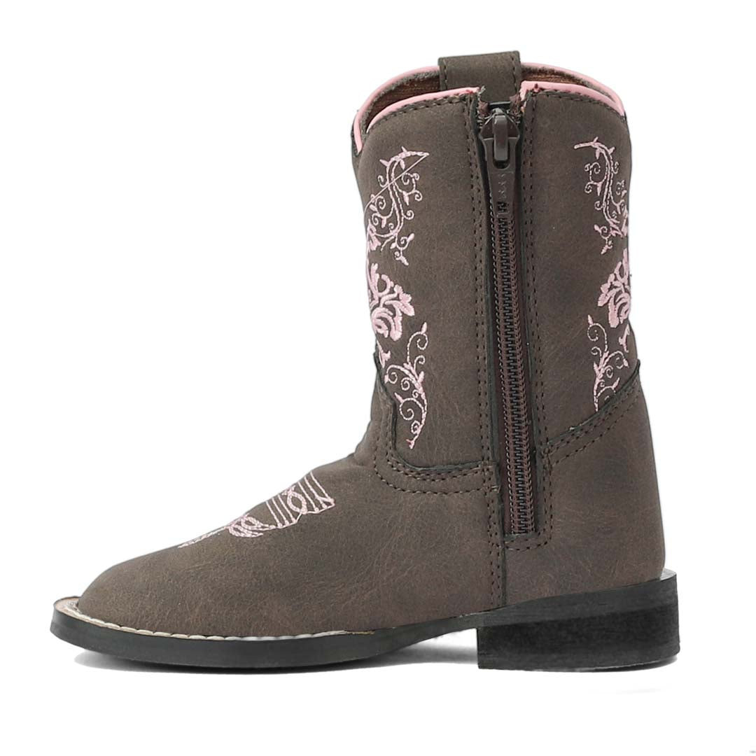 TuffRider Toddler Glacier Square Toe Western Boot