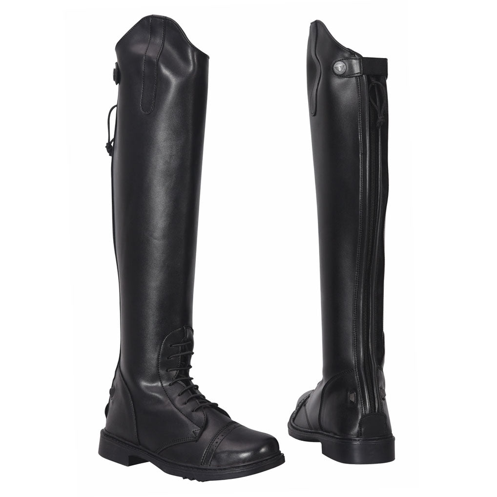 TuffRider Ladies Starter Back Zip Field Boots in Synthetic Leather