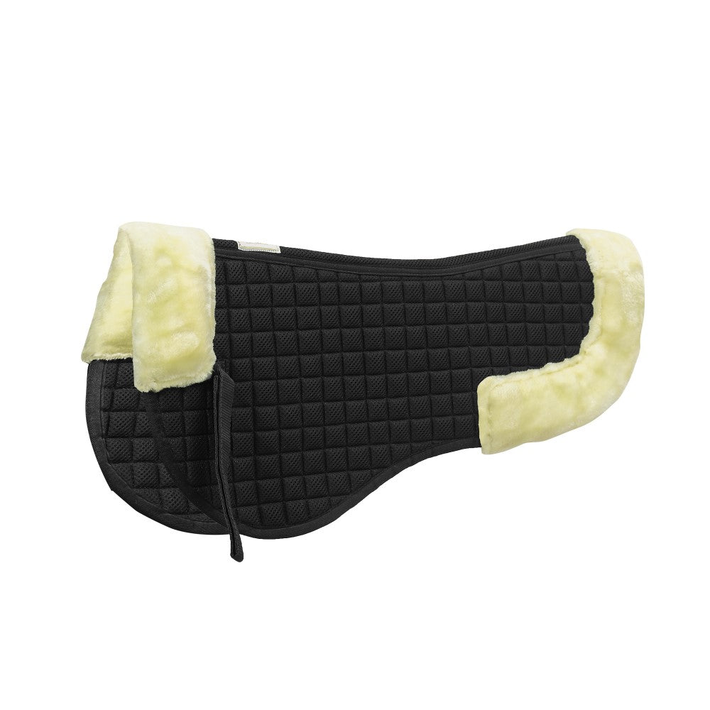 Lettia Coolmax Sherpa Quilted Half Pad w/ Trim