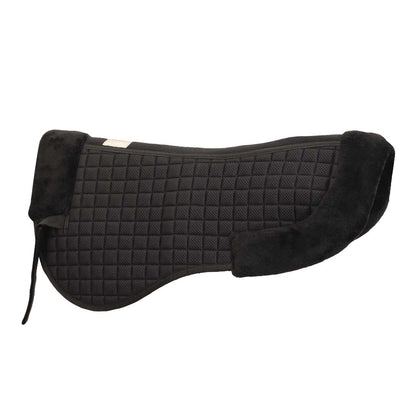 Lettia Coolmax Sherpa Quilted Half Pad w/ Trim