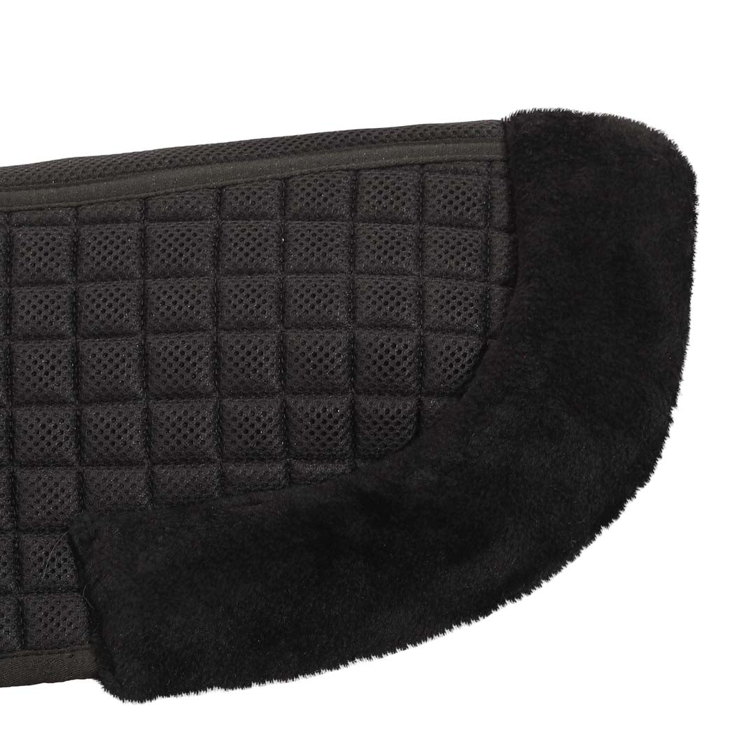 Lettia Coolmax Sherpa Quilted Half Pad w/ Trim