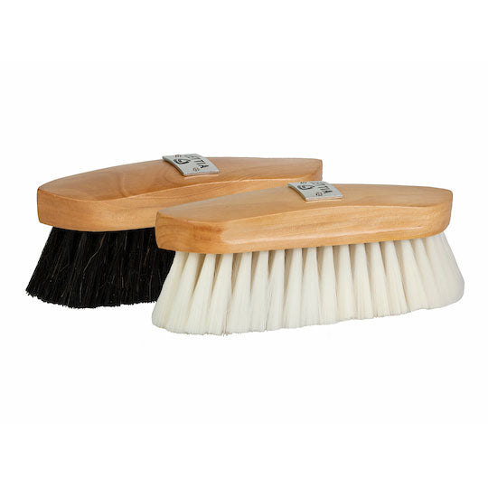 Lettia Syn Goat Hair Brush Wood Back