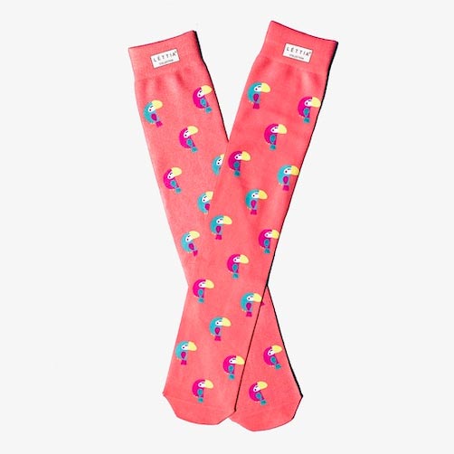 Lettia Toucan Boot Socks