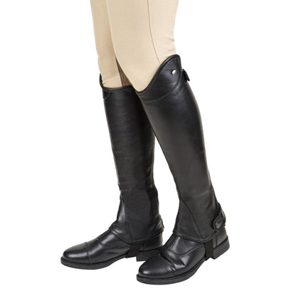 Lettia Adult London Leather Half Chaps